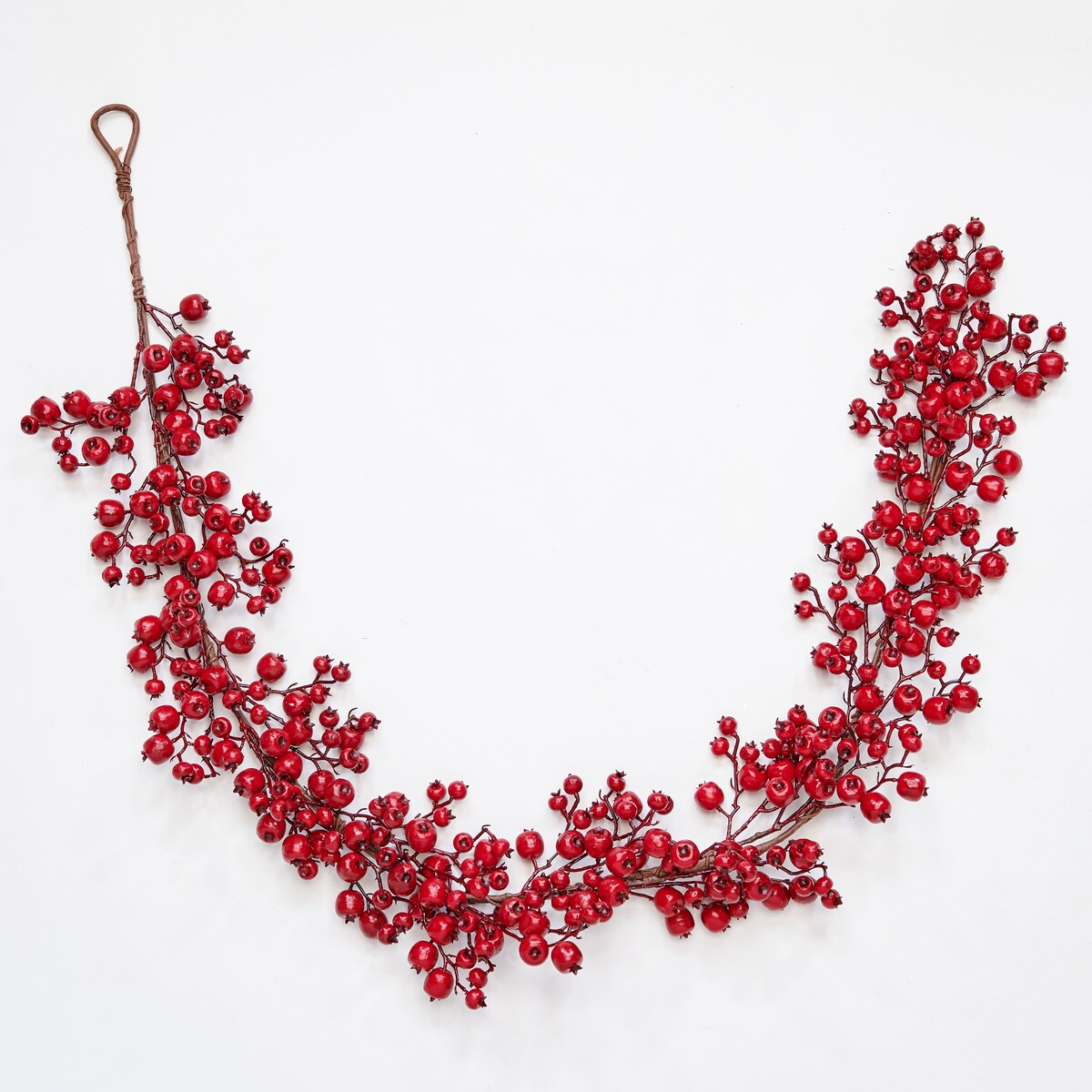 72 Christmas Artificial Red Berry Garland - 72