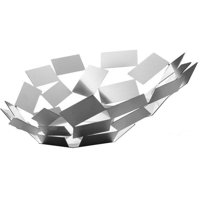 Alessi Classic Stanza Dello Scirocco Stainless Steel Centerpiece, Silver