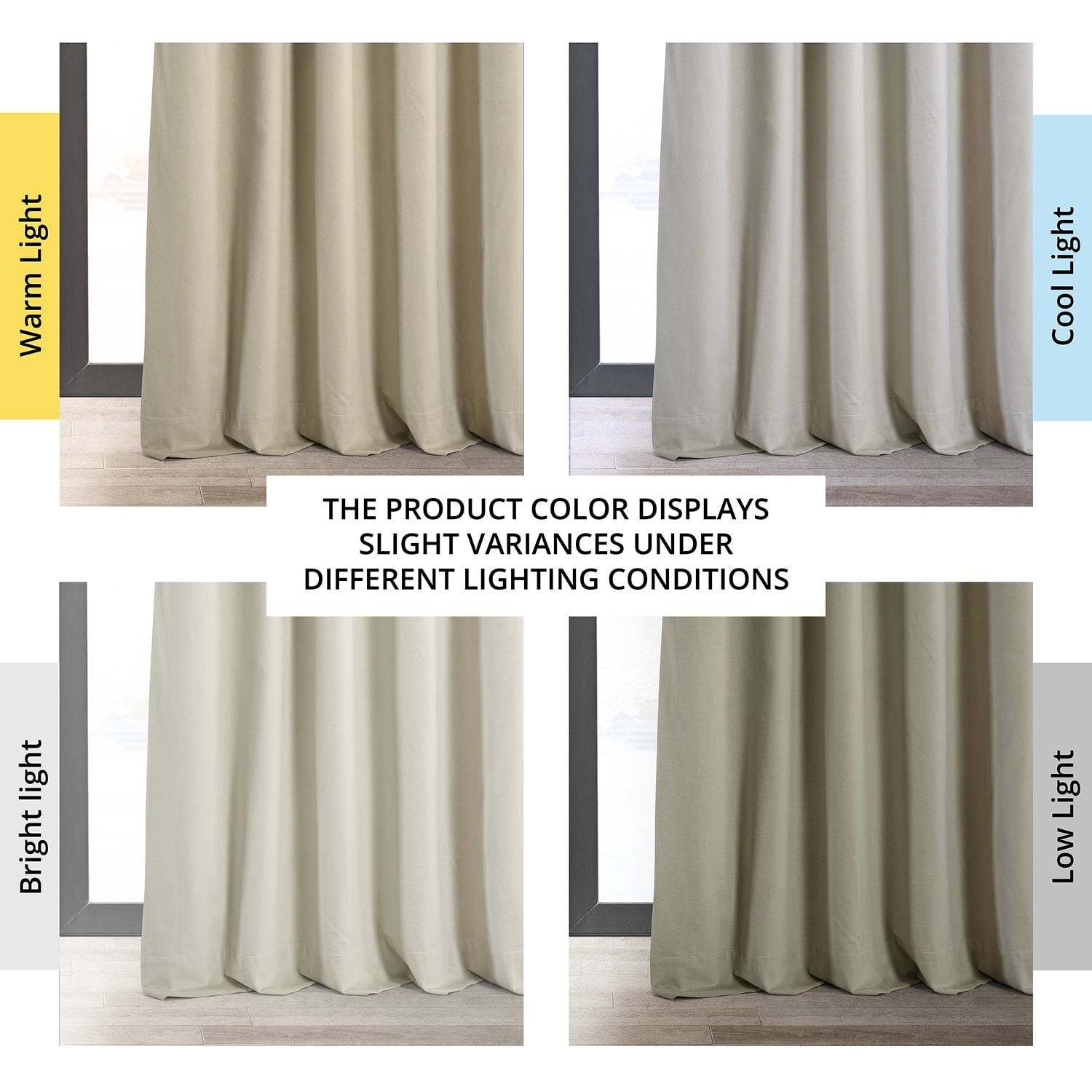 Exclusive Fabrics Signature Velvet Blackout Curtains (1 Panel) - Luxurious Single Drapery for Enhanced Light Blockage