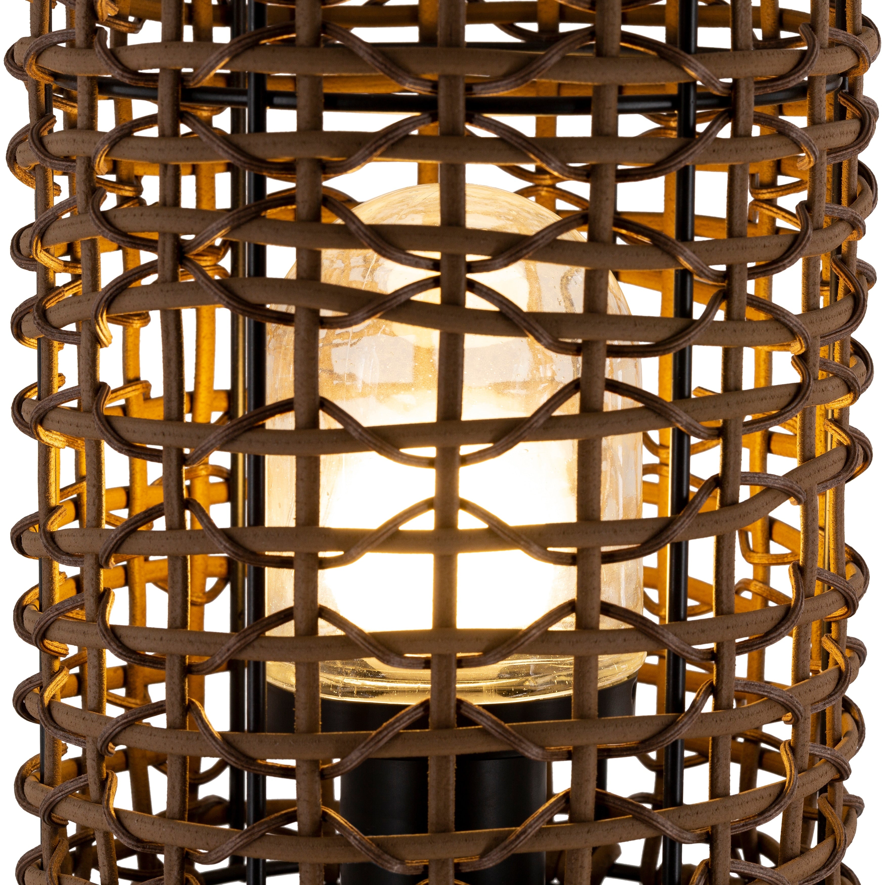 Katelin Indoor/ Outdoor Woven Table Lamp - 26H x 8W x 8D