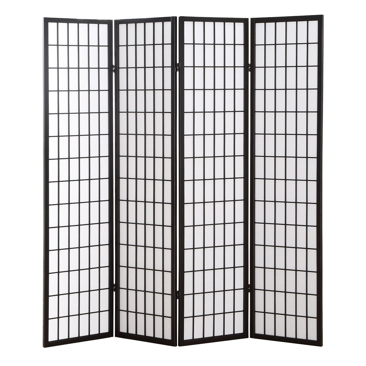 4 Panel Oriental Shoji Screen / Room Divider for Living Room