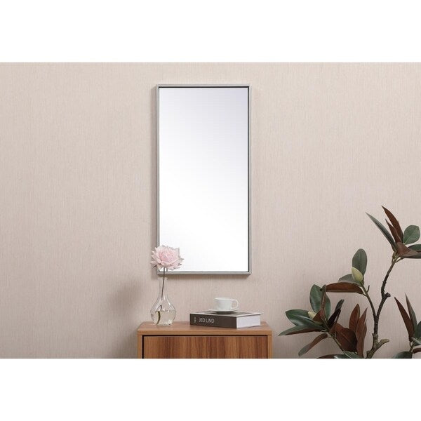 Carson Carrington Salsnas Metal Frame Rectangular Mirror