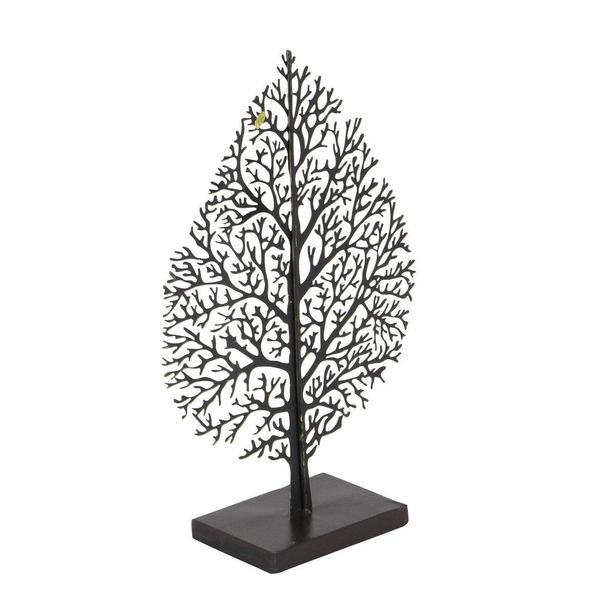 Metal Tree Decorative Sculpture - Gold - Roche River Decor