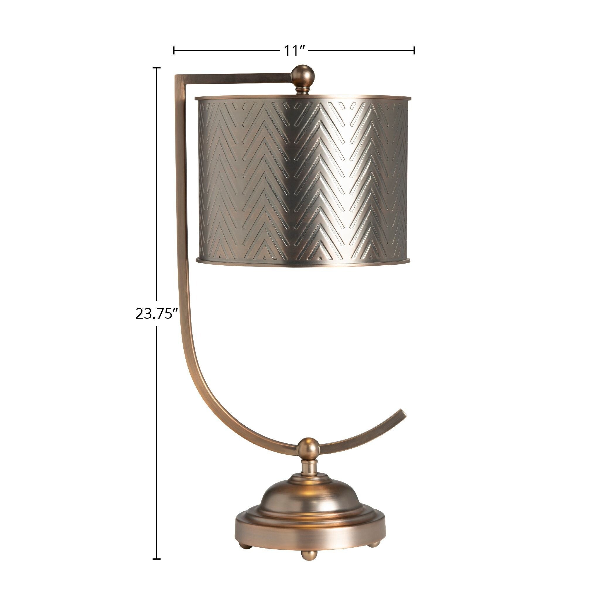 Clubmaster Metal Desk Lamp with Metal Shade