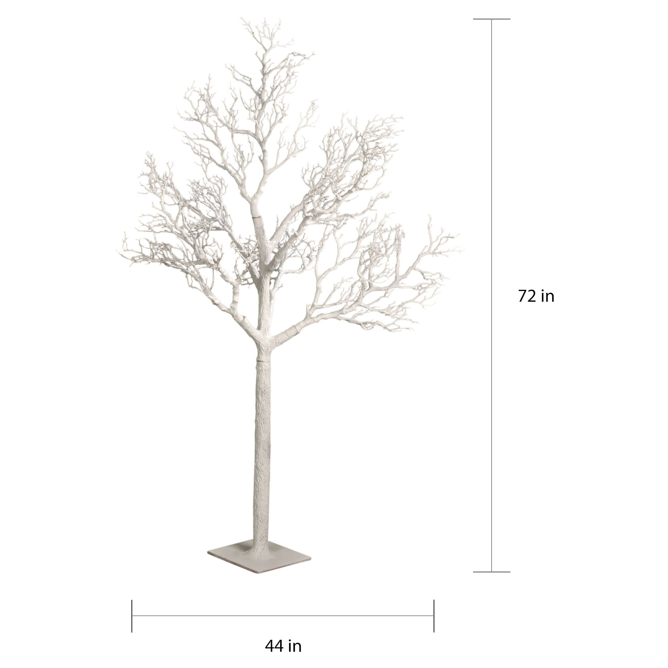 72 Twig Deadwood Tree - Brown/Grey or Cream/White