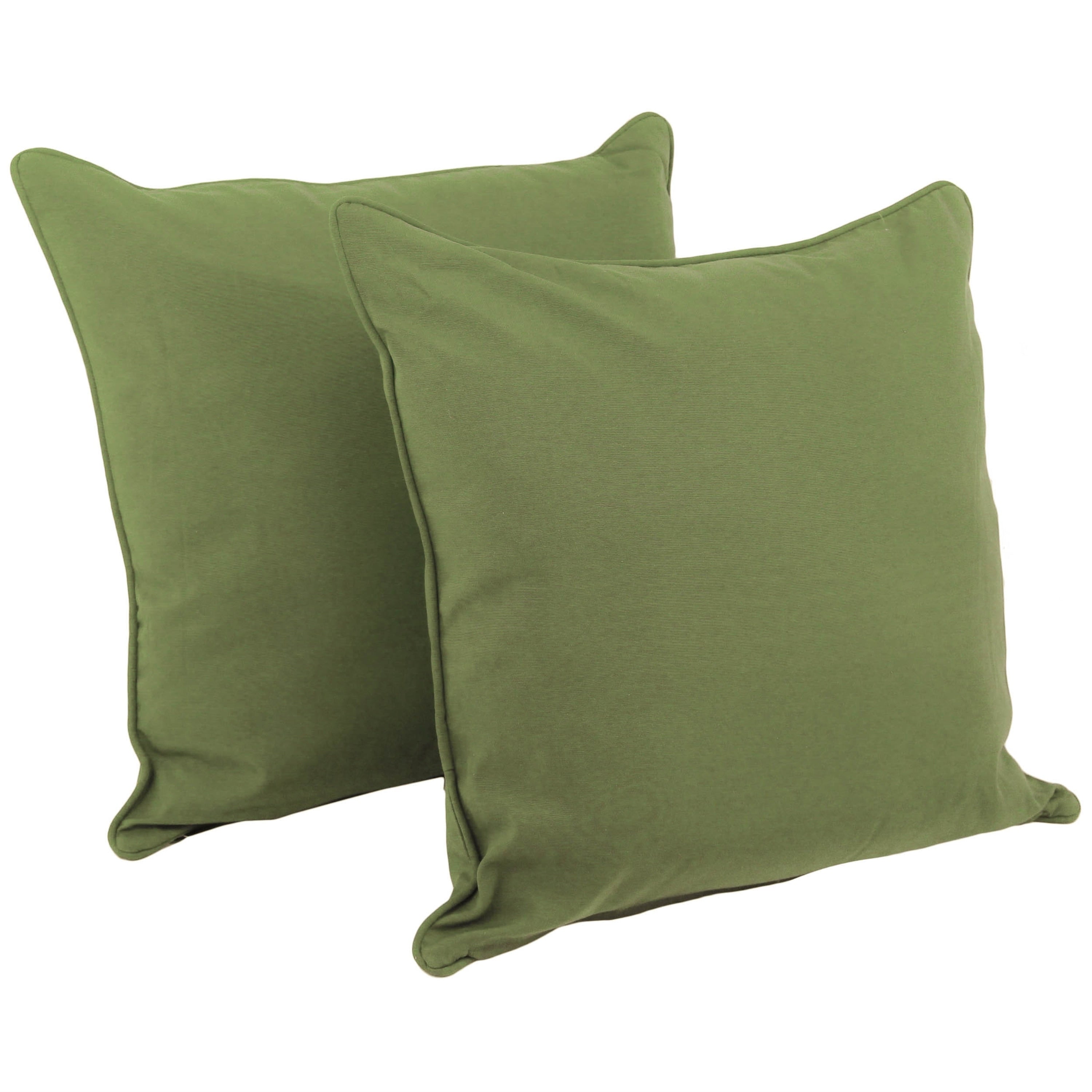 25-inch Corded Twill Throw Pillows (Set of 2)