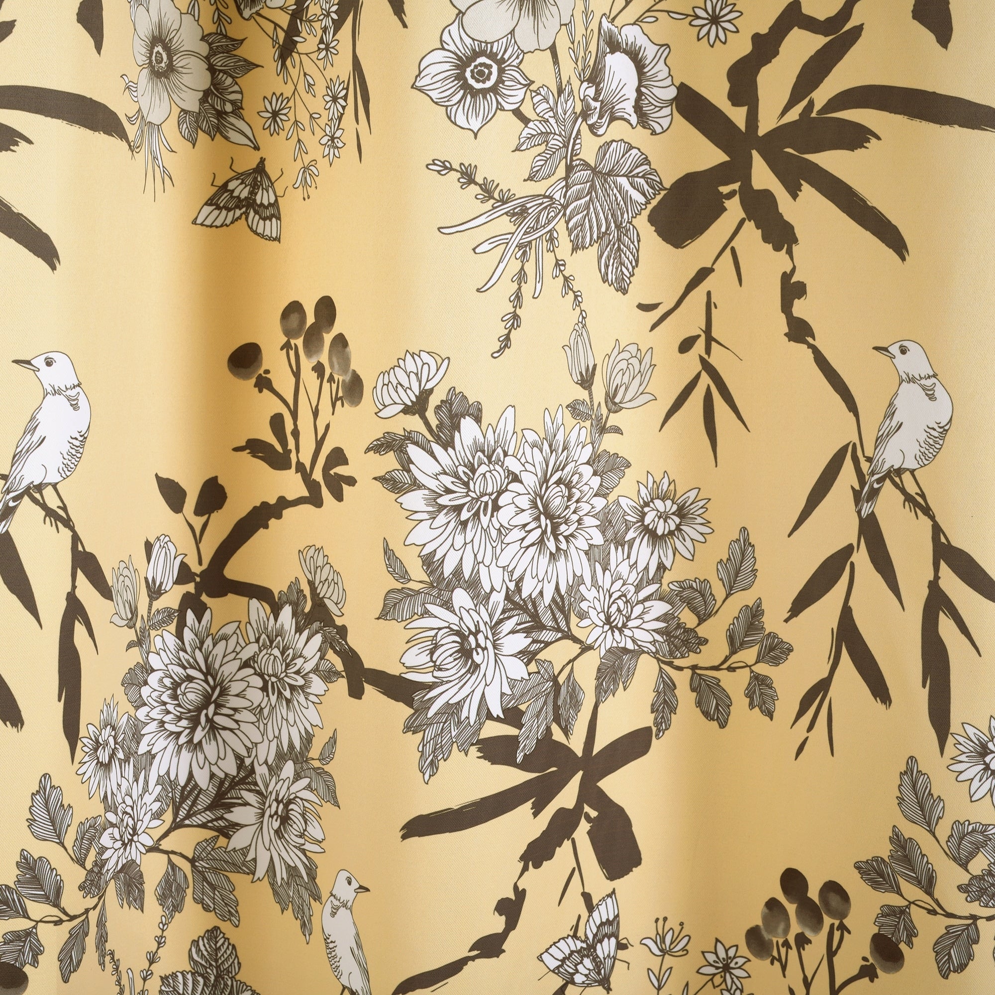 The Gray Barn Dogwood Floral Curtain Panel Pair