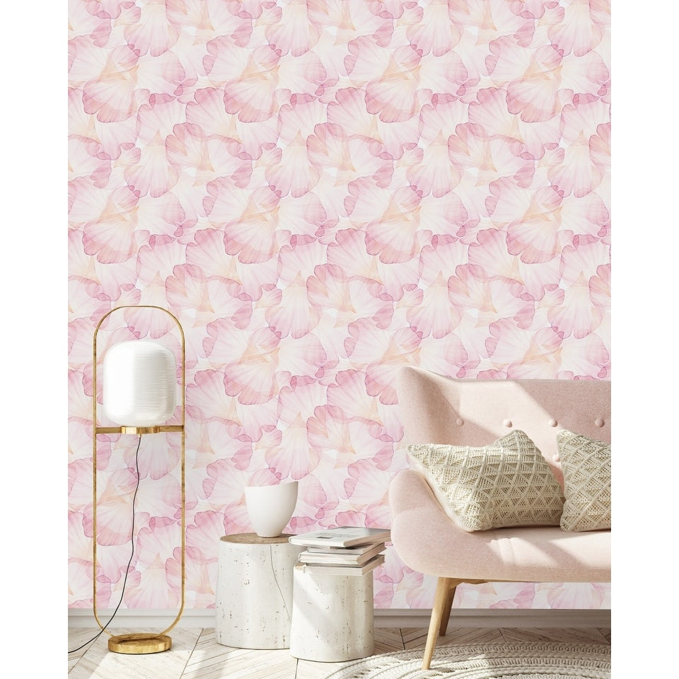 Floral Petals Wallpaper Peel and Stick and Prepasted