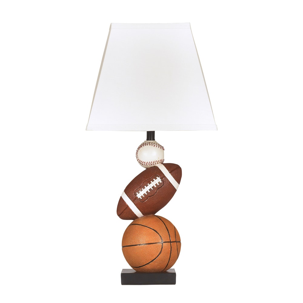 Nyx Sports Balls 24 Inch Ceramic Table Lamp