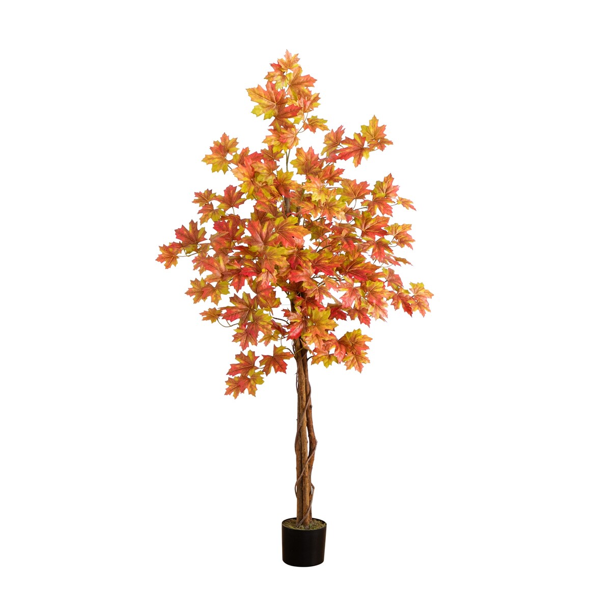 5' Autumn Deluxe Maple Artificial Fall Tree