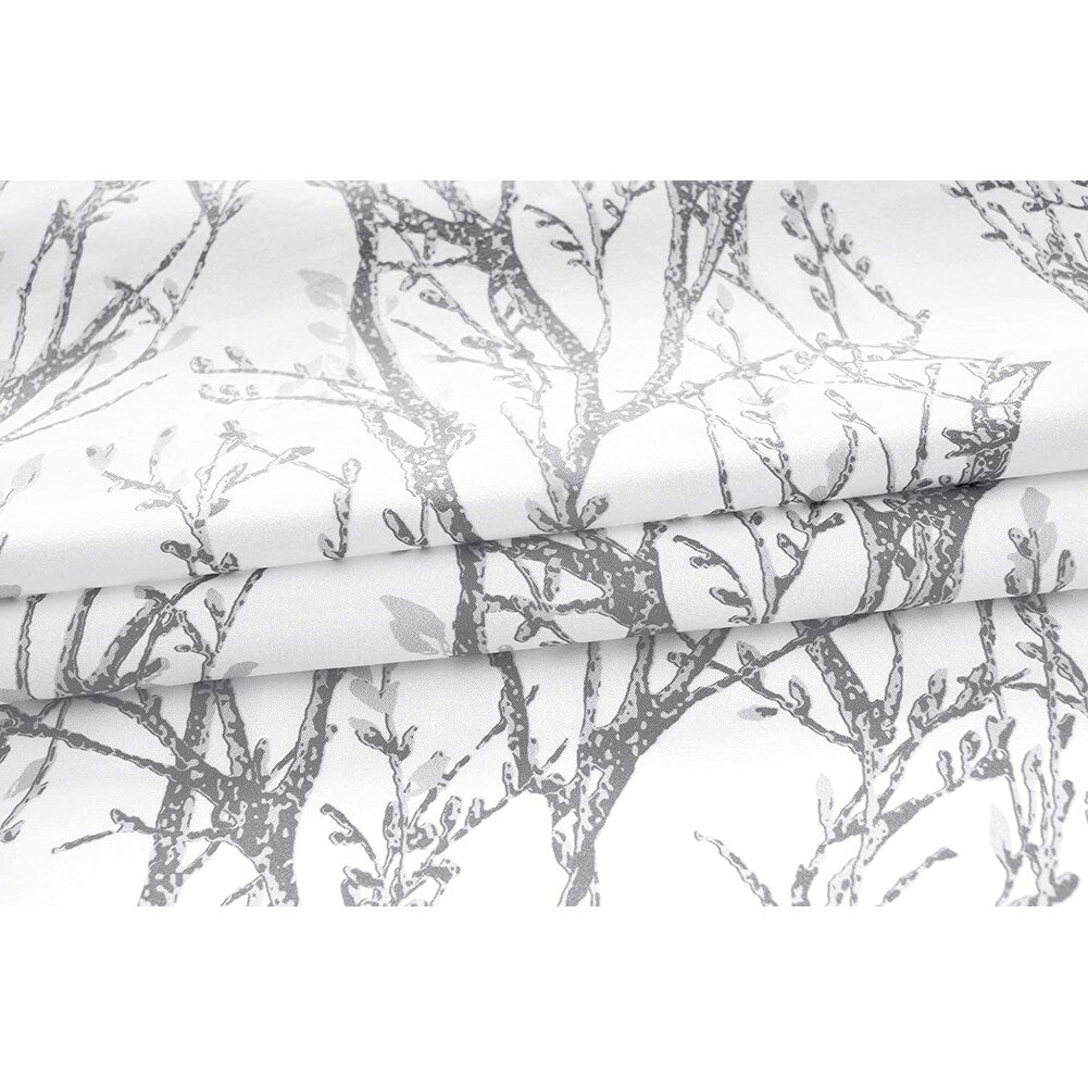 Tree Branch Grommet Window Curtain Panel