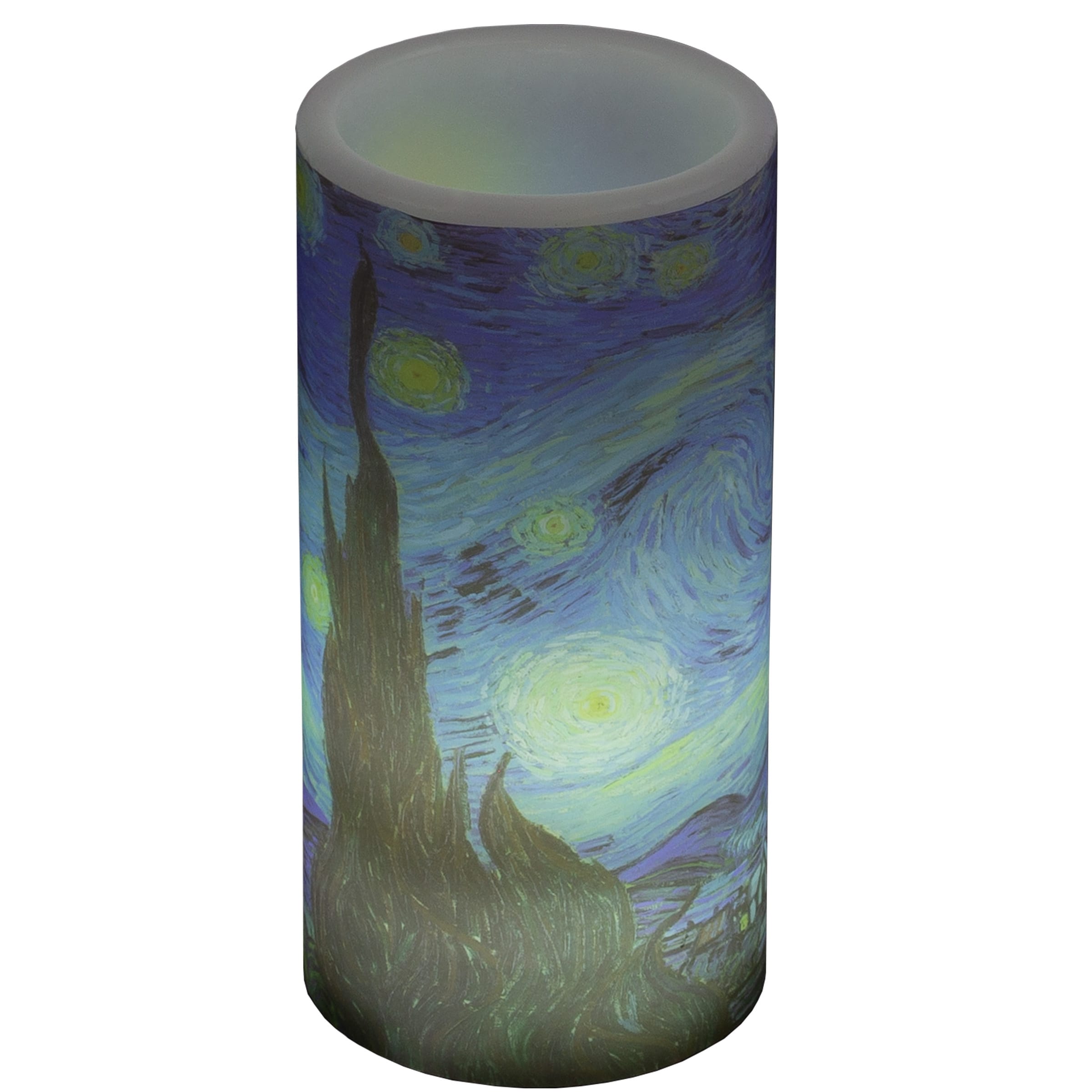 Lavish Home Starry Night LED Candle with Remote