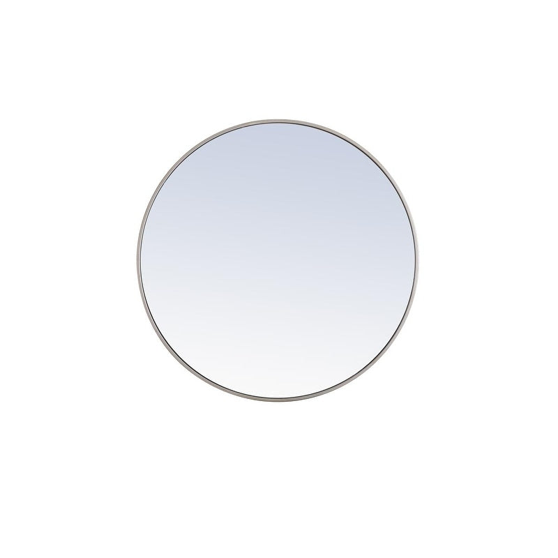 Carson Carrington Labbemala Metal Frame Round Mirror