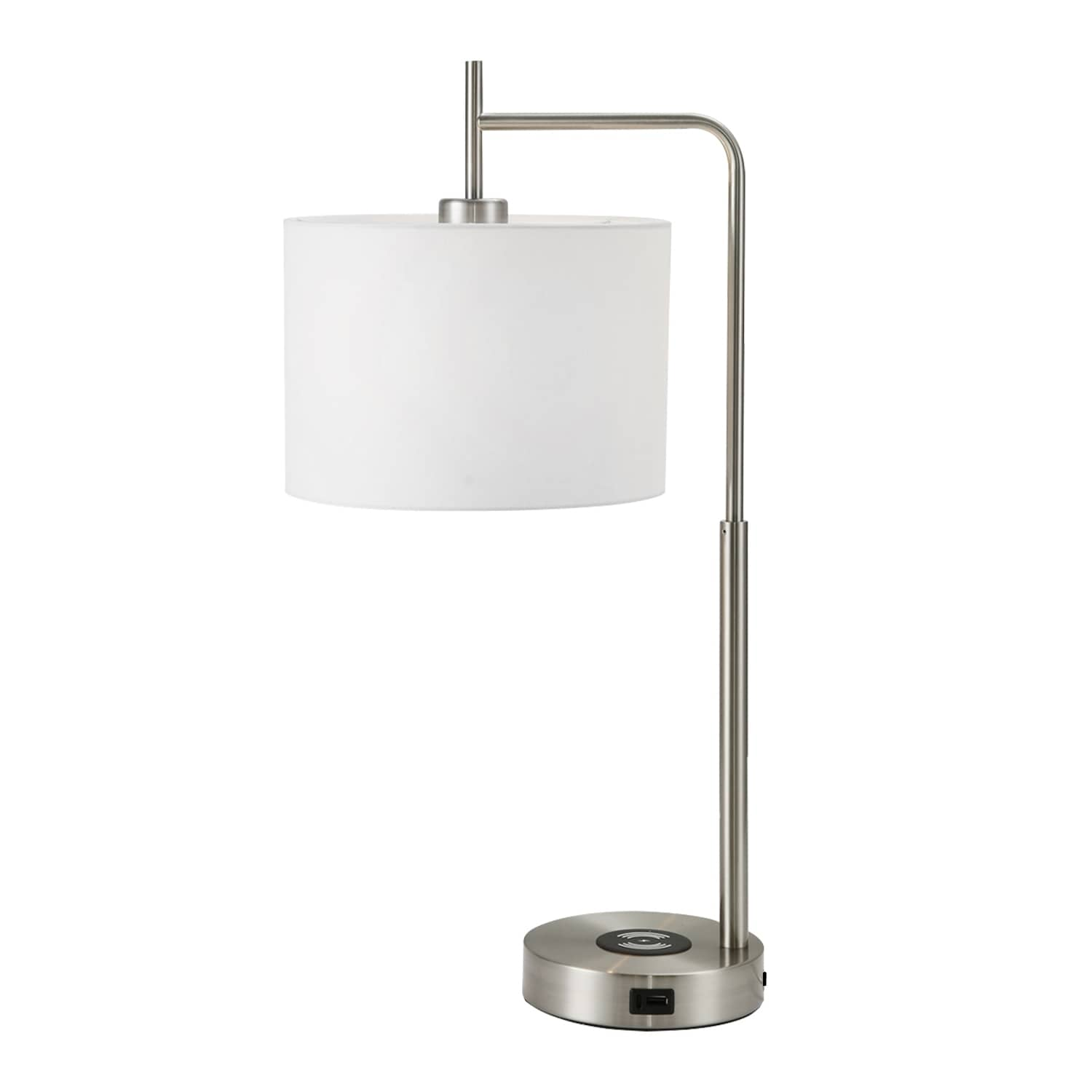 25 inch Touch Table Lamp with Wireless Charger and USB - 25inch