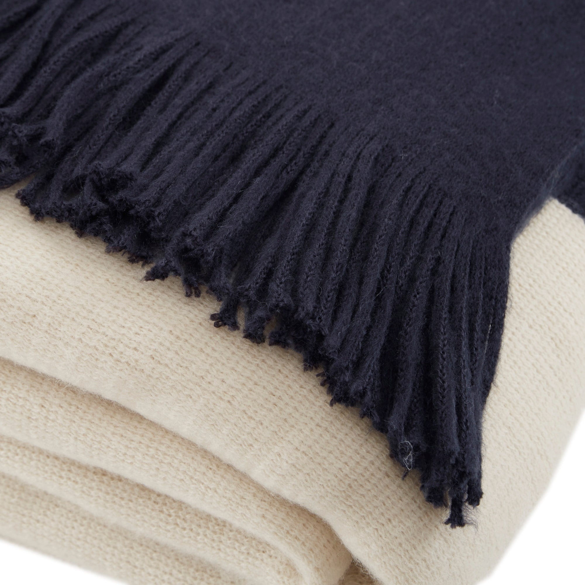 INK+IVY Stockholm Color Block Faux Cashmere Throw