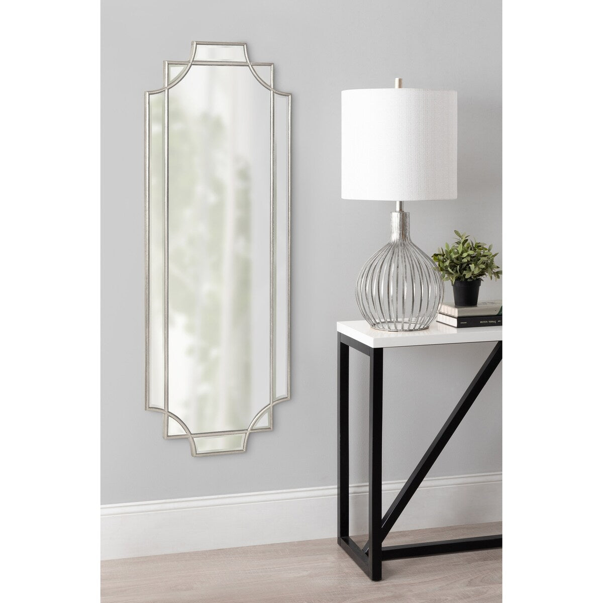 Kate and Laurel Minuette Traditional Decorative Framed Wall Mirror