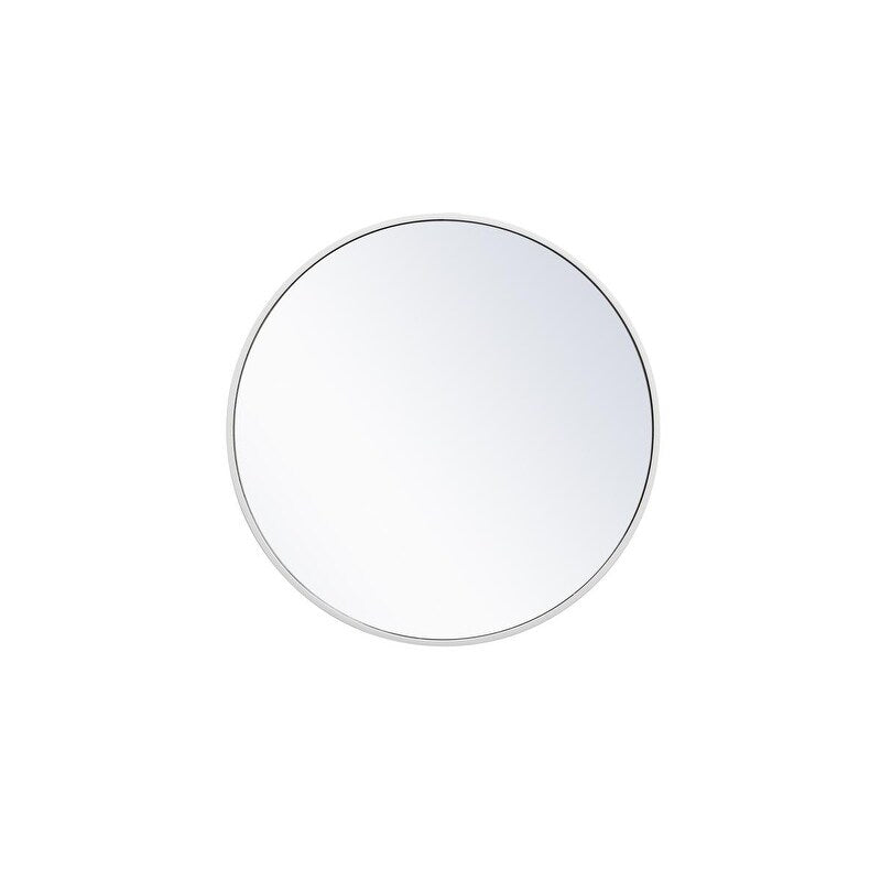 Carson Carrington Labbemala Metal Frame Round Mirror