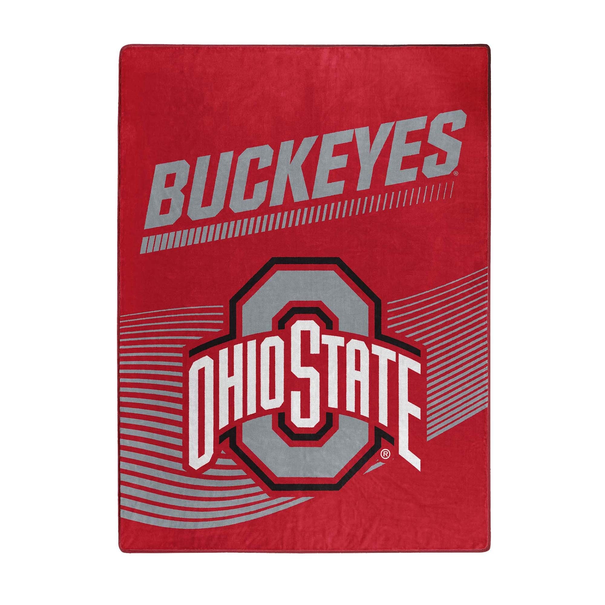 NCAA Ohio State Buckeyes 60 x 80 Raschel Throw Blanket