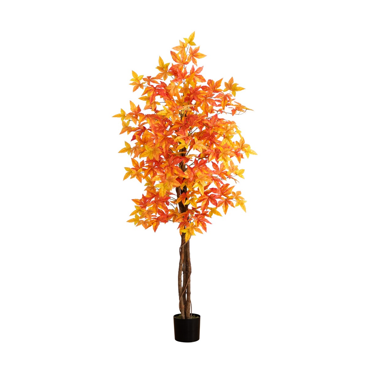 6' Autumn Deluxe Maple Artificial Fall Tree