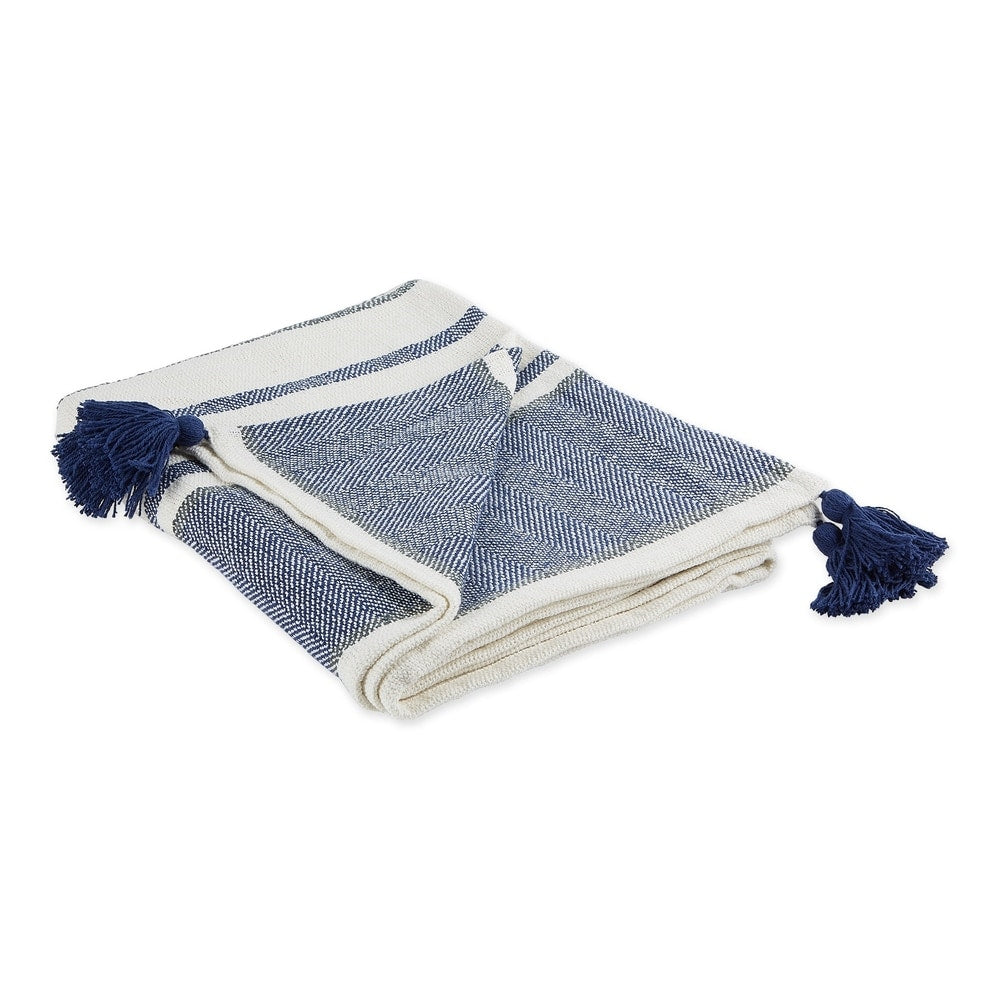 Porch & Den Crestridge Woven Cotton Throw