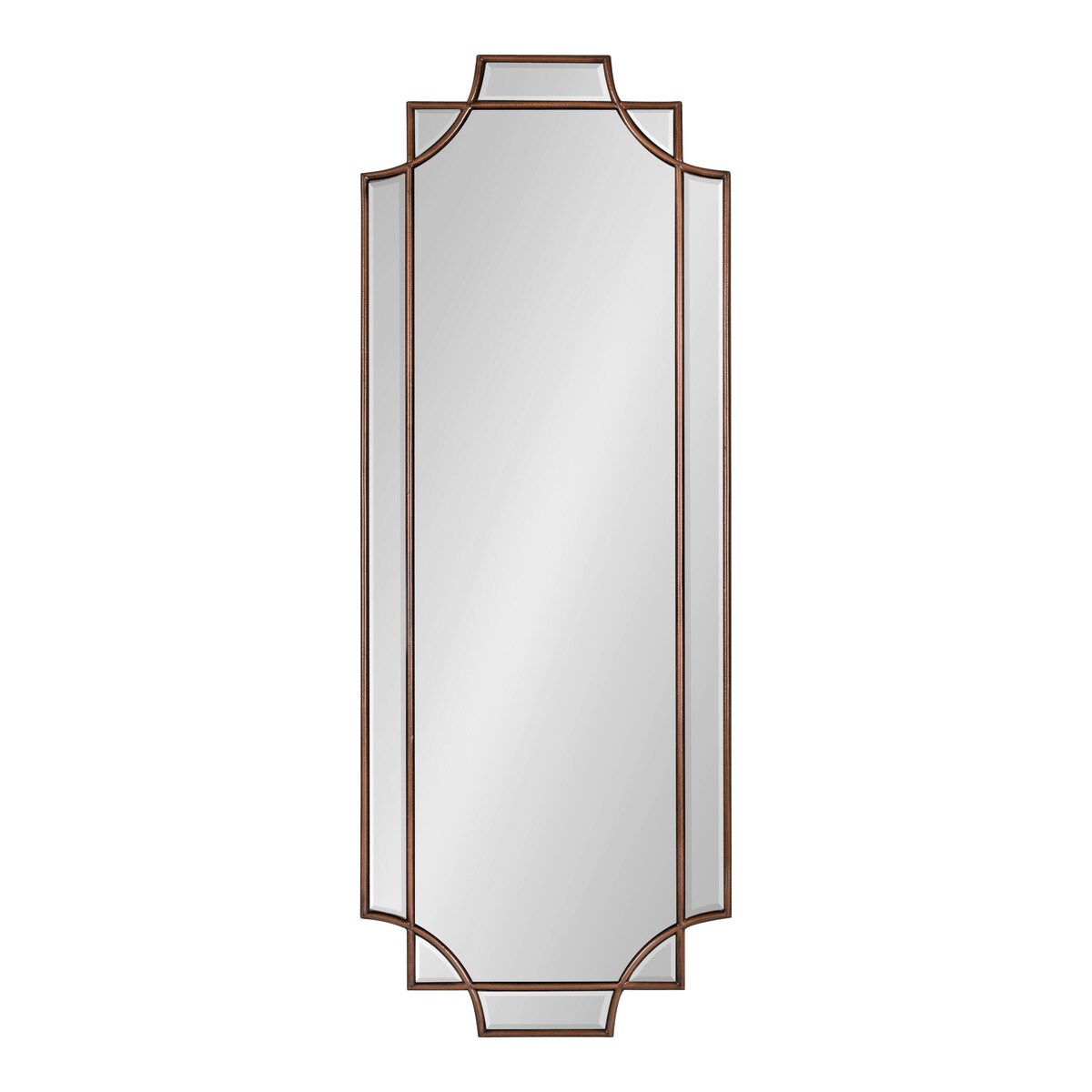 Kate and Laurel Minuette Traditional Decorative Framed Wall Mirror