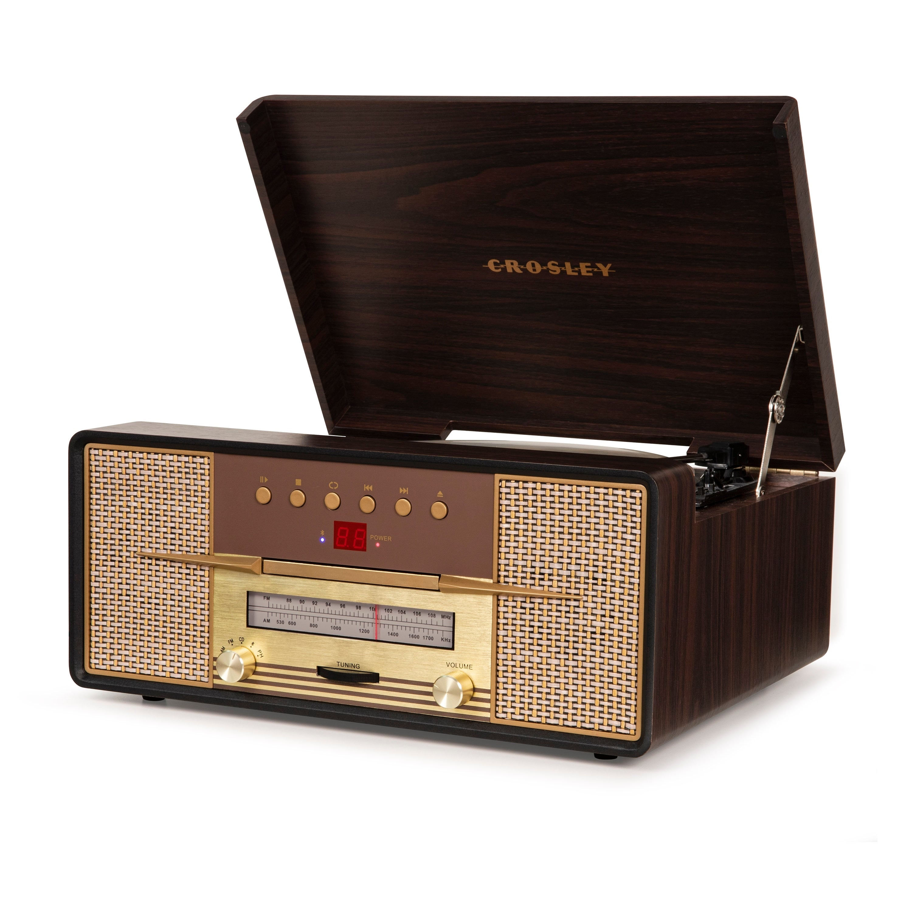 Crosley Rhapsody 7-in-1 Record Player