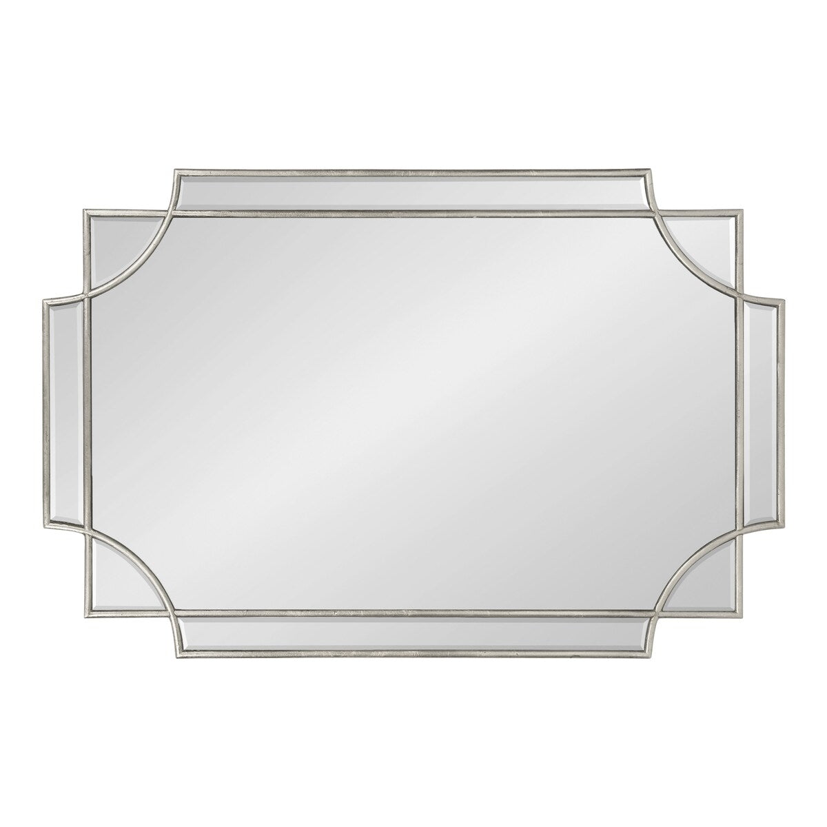 Kate and Laurel Minuette Traditional Decorative Framed Wall Mirror