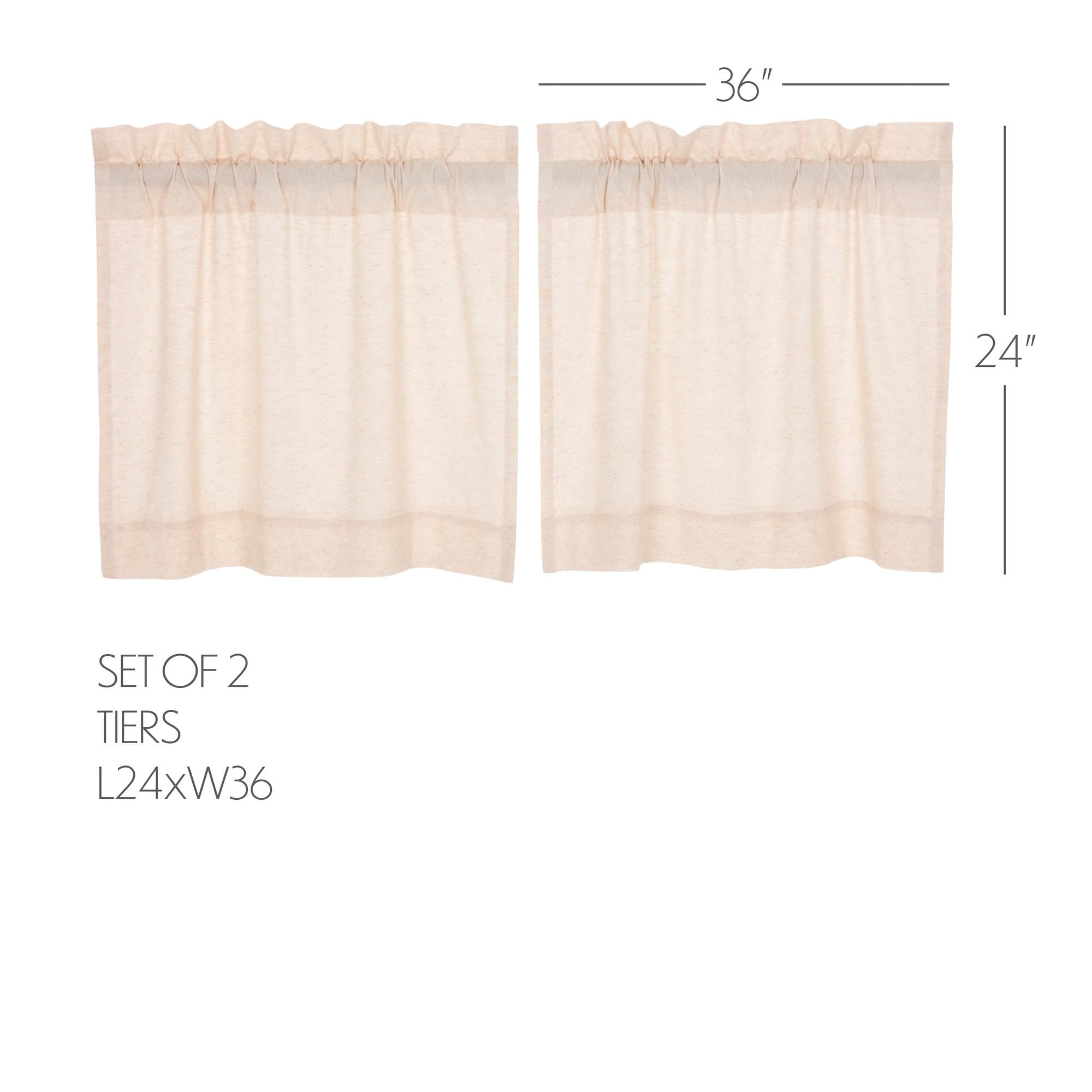 Simple Life Flax Tier Set of 2