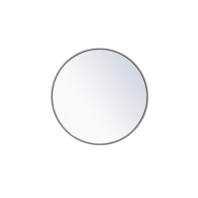 Carson Carrington Labbemala Metal Frame Round Mirror