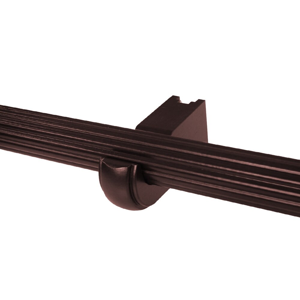 Mix & Match Wood Single / Double Curtain Rod Bracket