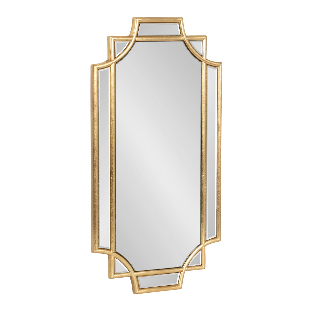 Kate and Laurel Minuette Traditional Decorative Framed Wall Mirror