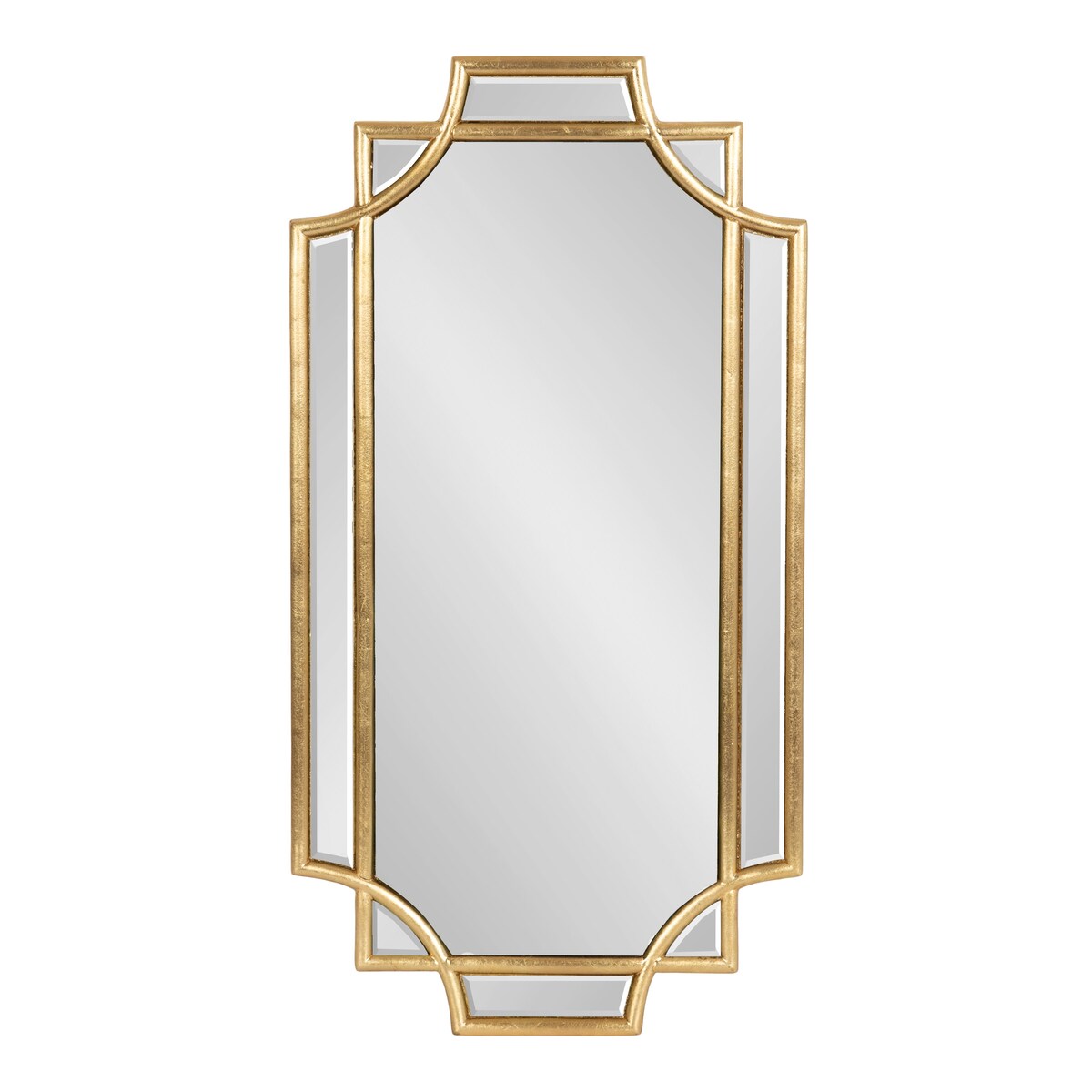 Kate and Laurel Minuette Traditional Decorative Framed Wall Mirror