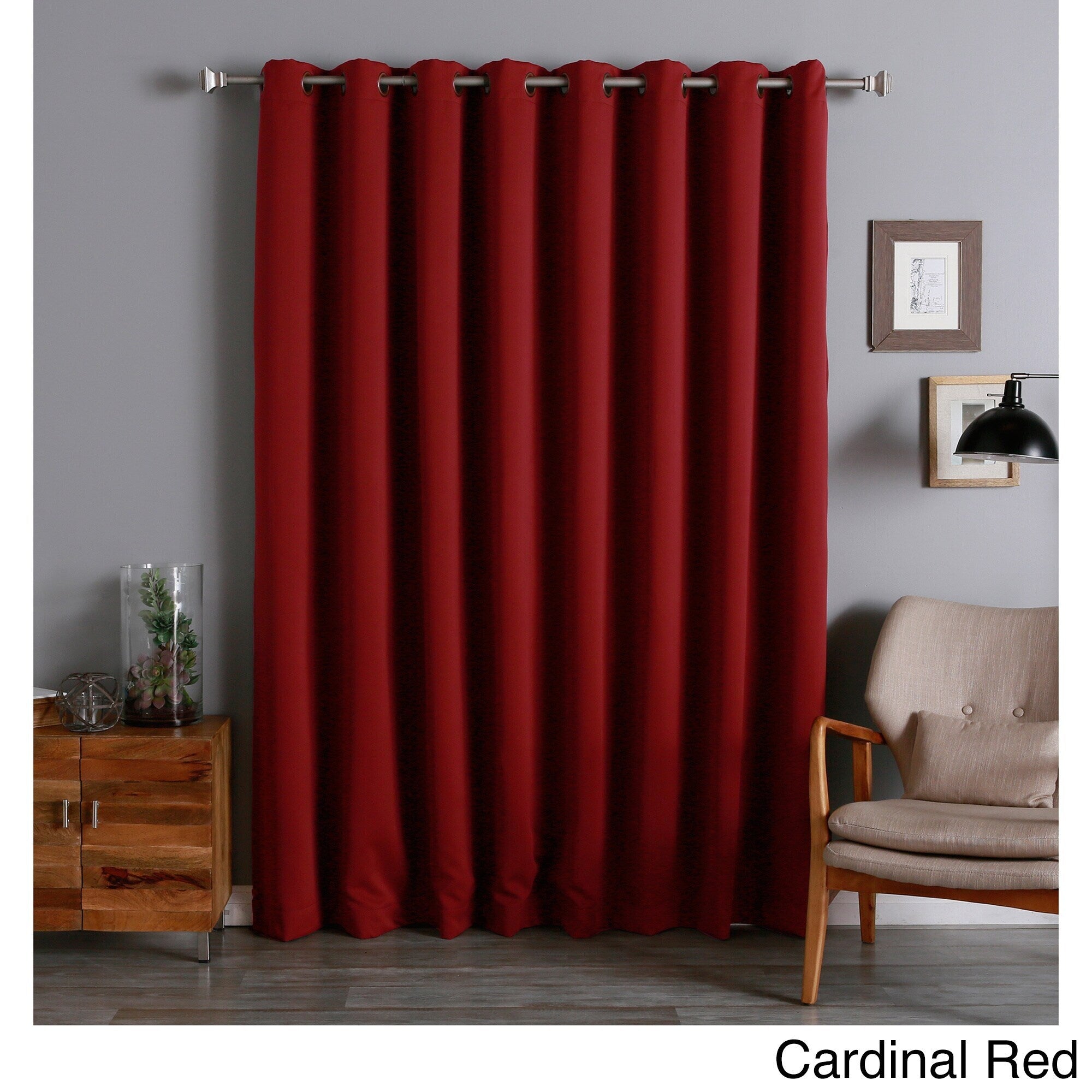 Aurora Home Extra-wide 100x84-inch Thermal Blackout Curtain Panel. - 100 x 84