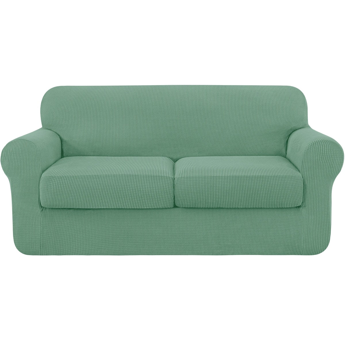 Subrtex Stretch Loveseat Slipcover Cover with 2 Separate Cushion Cover