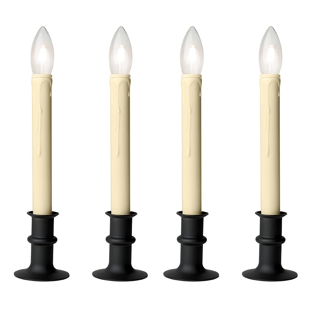 Battery Operated Bi-Directional LED Adjustable Candle 2-pack or 4-pack