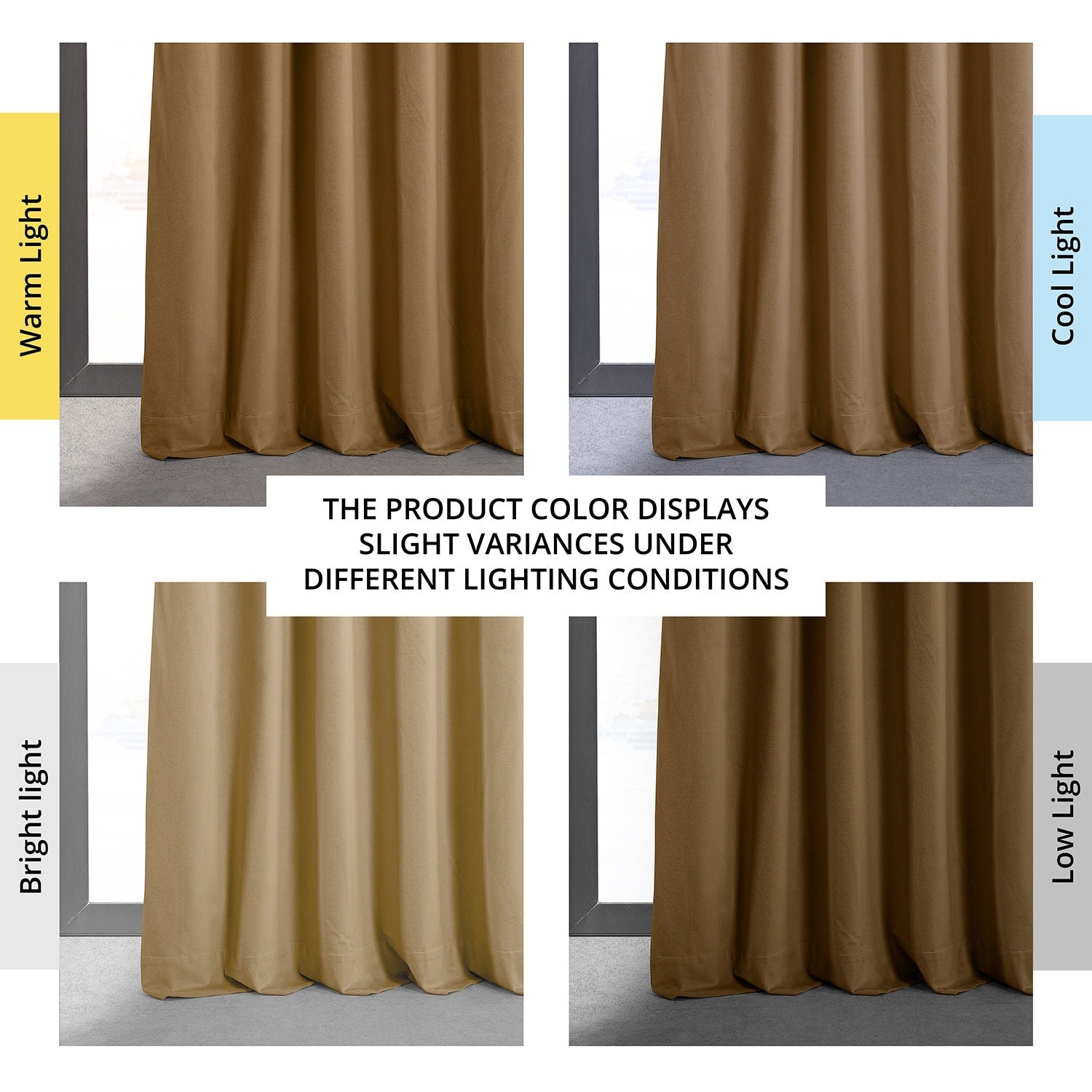 Exclusive Fabrics Signature Velvet Blackout Curtains (1 Panel) - Luxurious Single Drapery for Enhanced Light Blockage