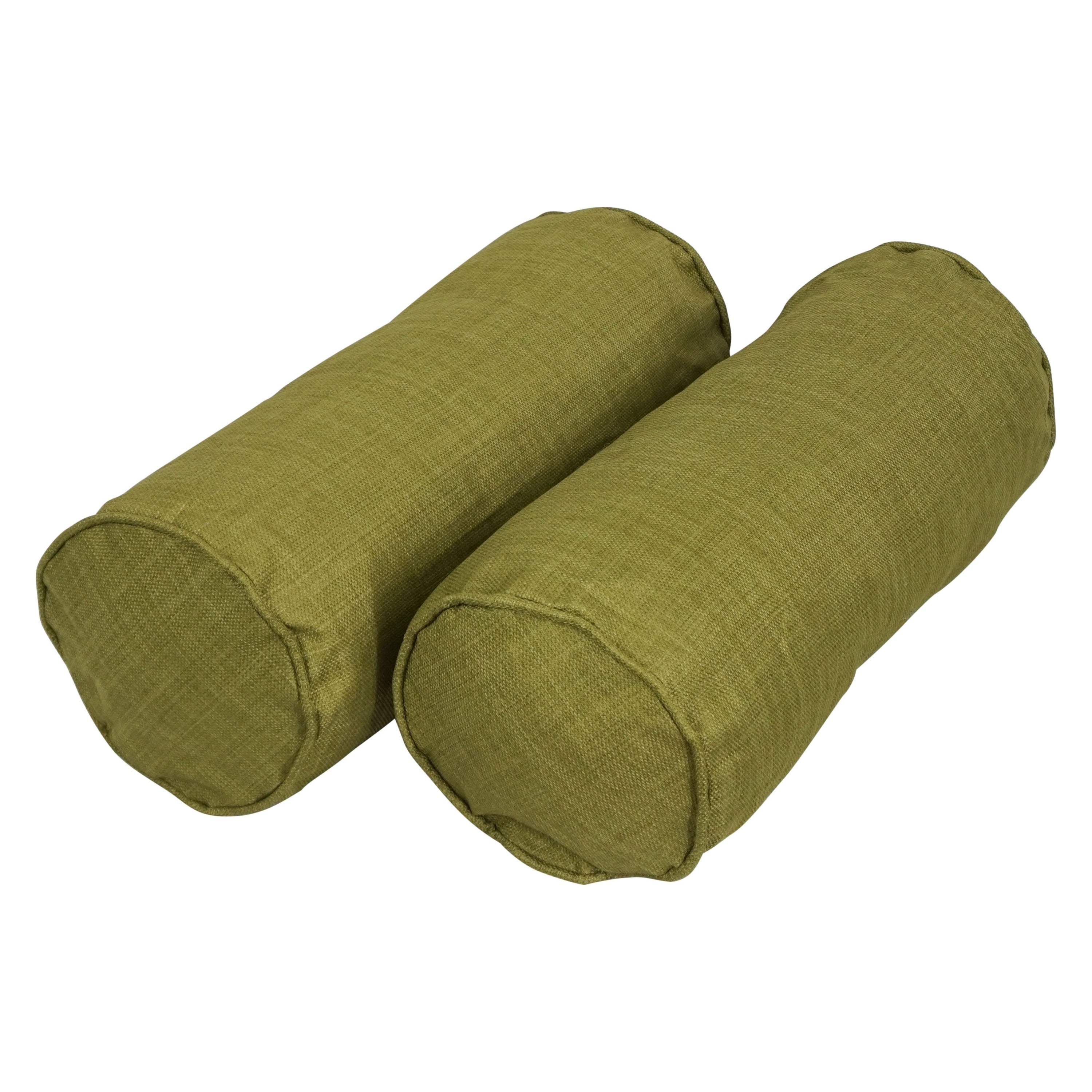 Delaney Corded Indoor/Outdoor Bolster Pillow (Set of 2)