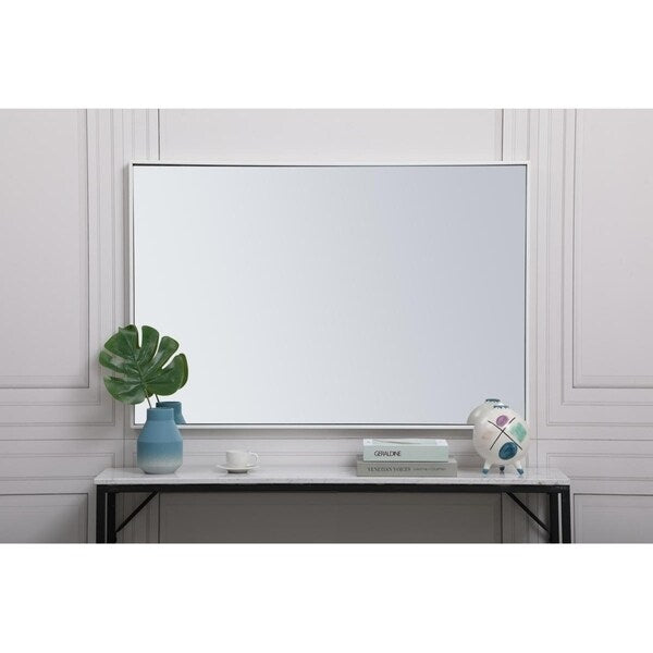 Carson Carrington Salsnas Metal Frame Rectangular Mirror