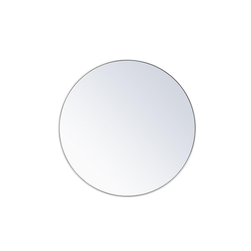 Carson Carrington Labbemala Metal Frame Round Mirror