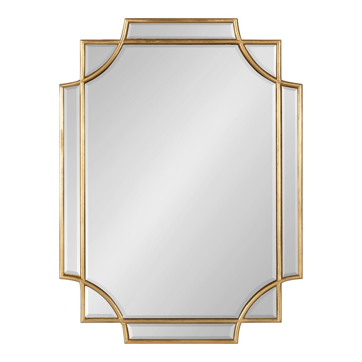 Kate and Laurel Minuette Traditional Decorative Framed Wall Mirror