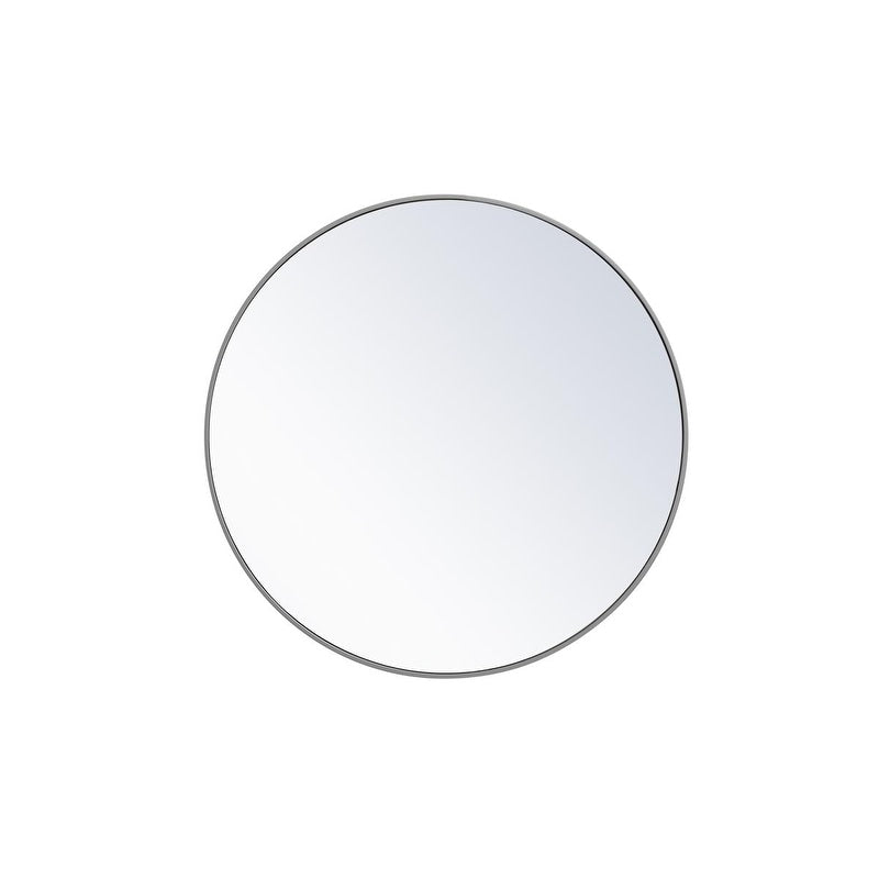 Carson Carrington Labbemala Metal Frame Round Mirror