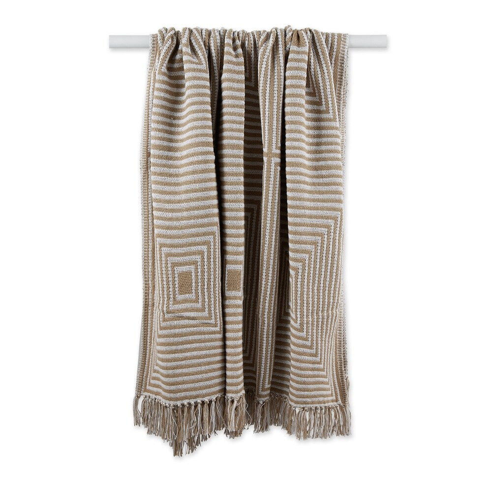 Porch & Den Crestridge Woven Cotton Throw