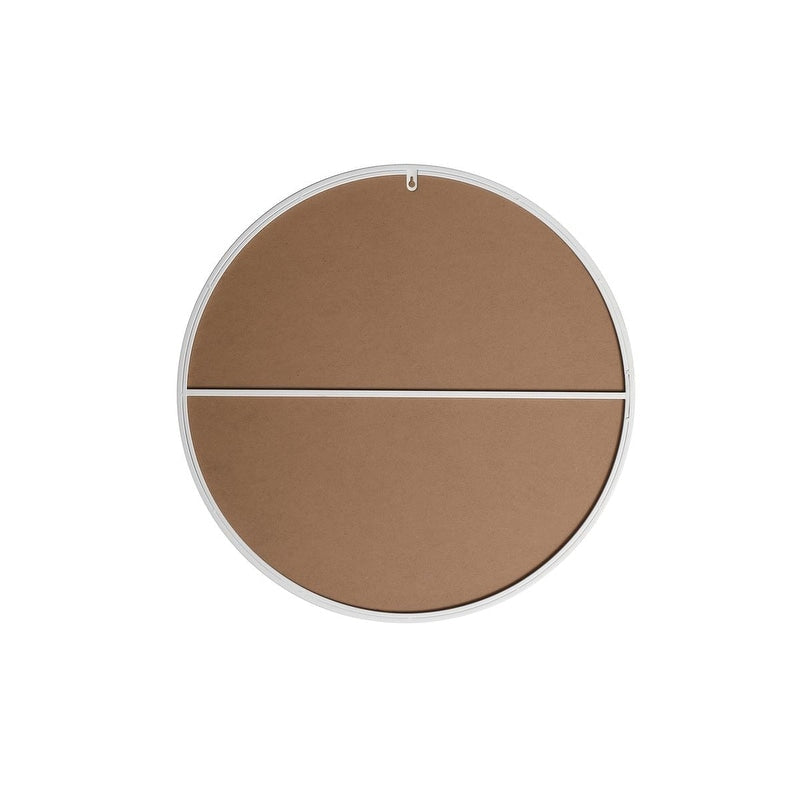 Carson Carrington Labbemala Metal Frame Round Mirror