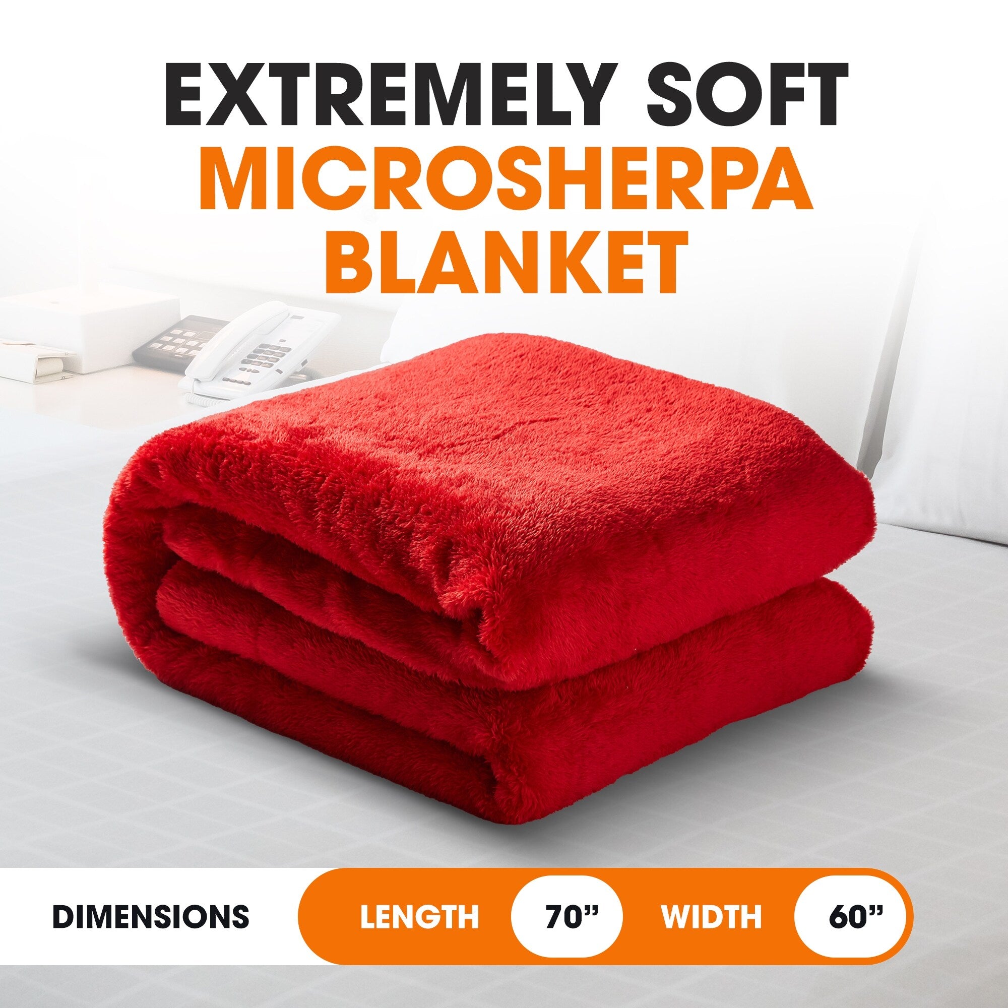 Cheer Collection Microsherpa Ultra Soft and Cozy Throw Blanket