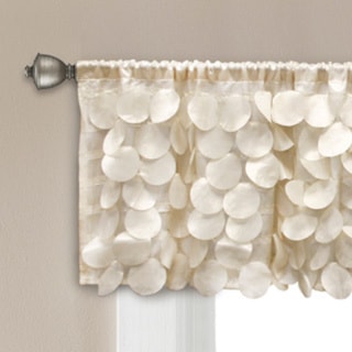 Lush Decor Gigi Delicate Textured Window Valance