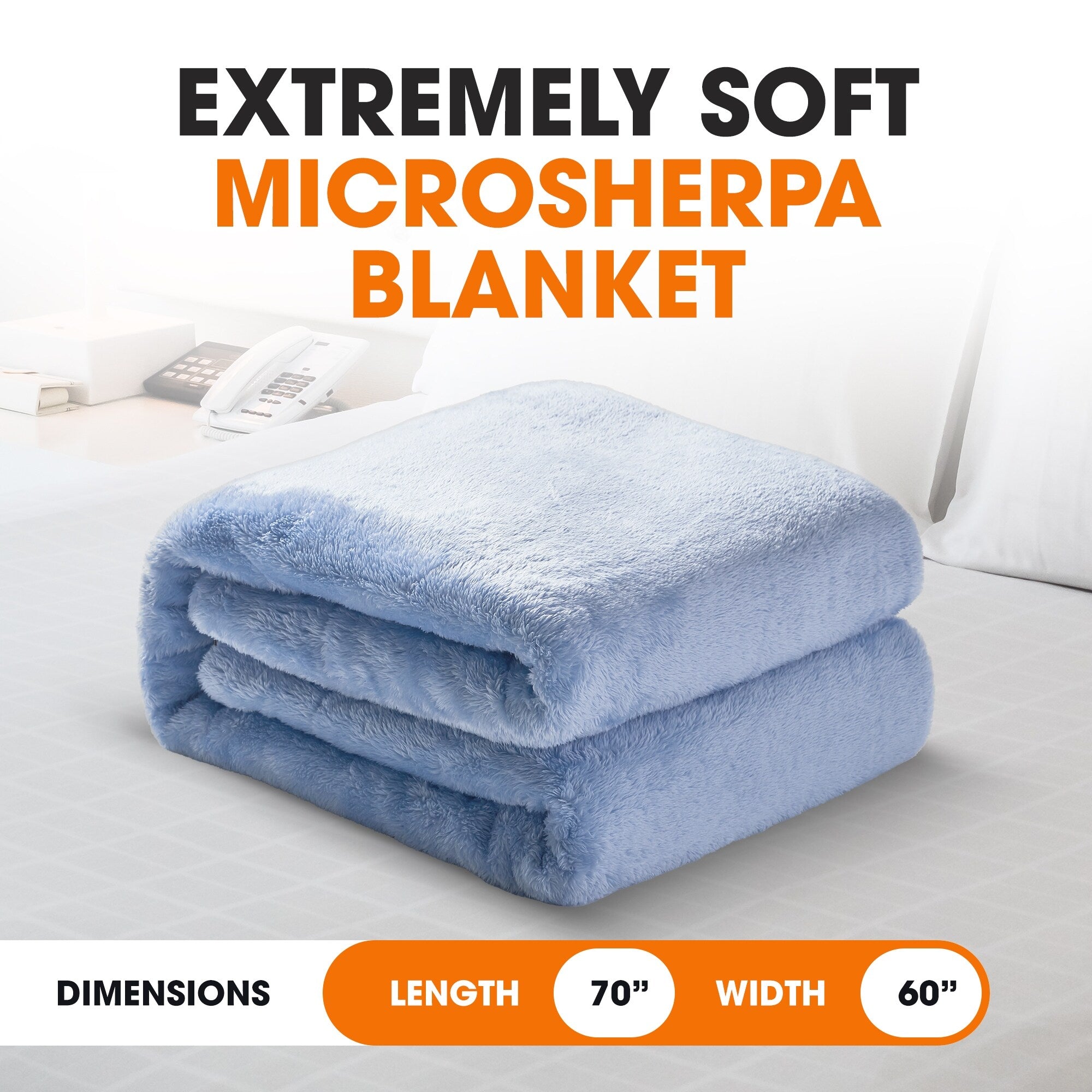 Cheer Collection Microsherpa Ultra Soft and Cozy Throw Blanket