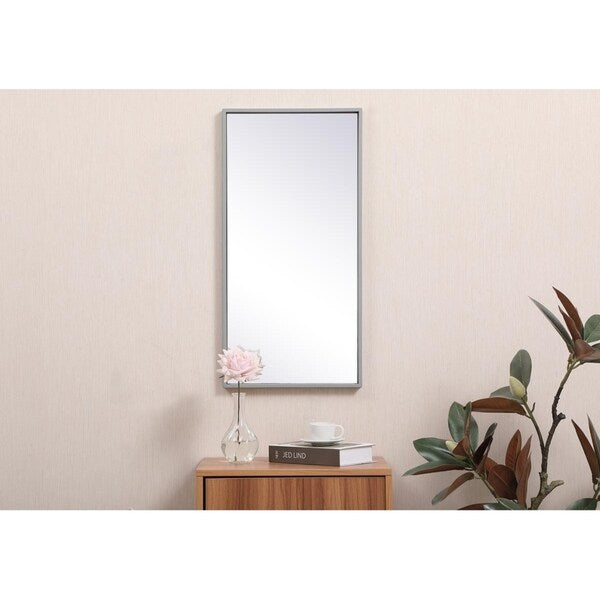 Carson Carrington Salsnas Metal Frame Rectangular Mirror