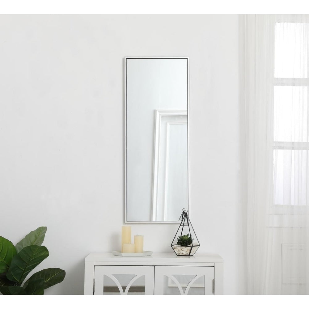 Carson Carrington Salsnas Metal Frame Rectangular Mirror