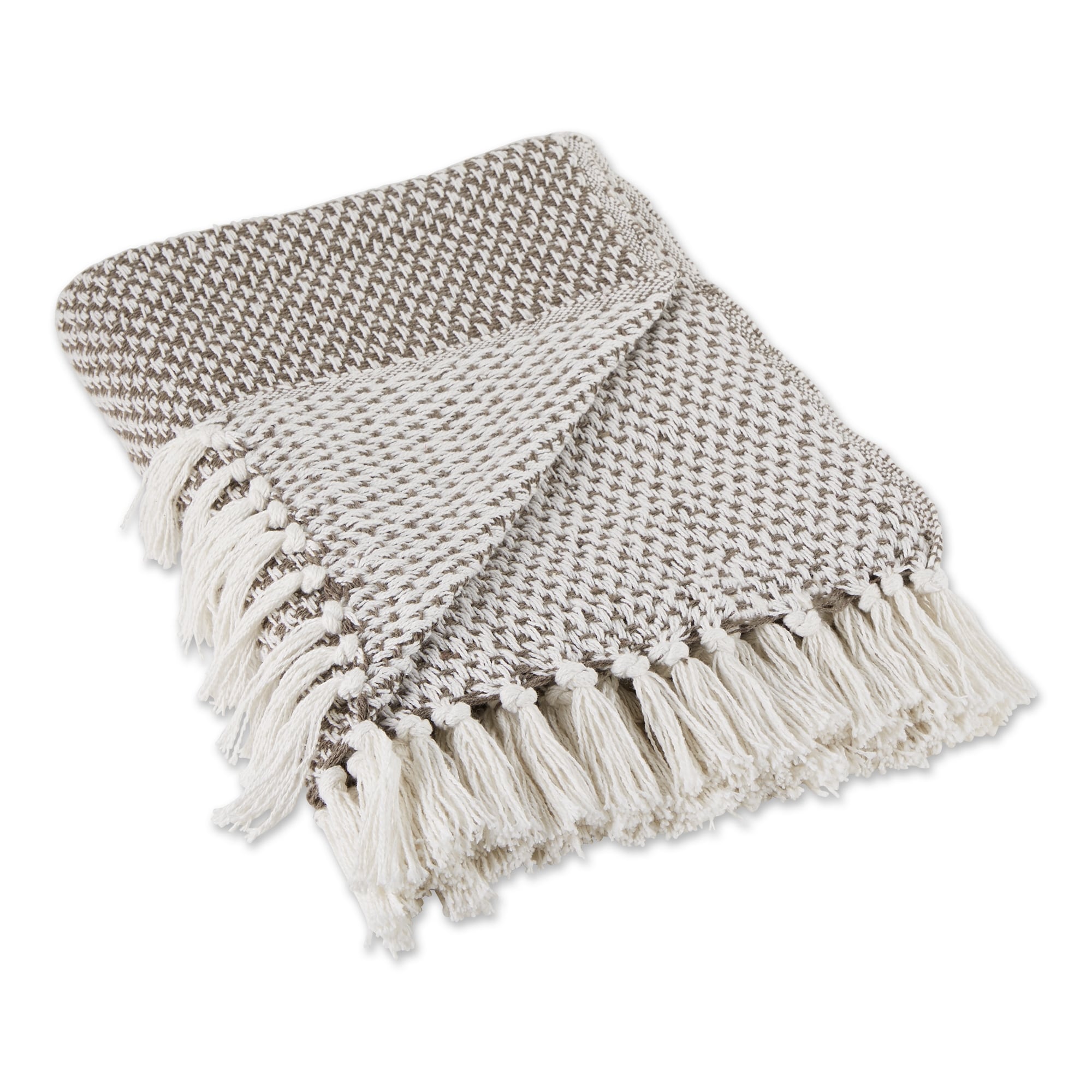 DII Woven Decorative Throw