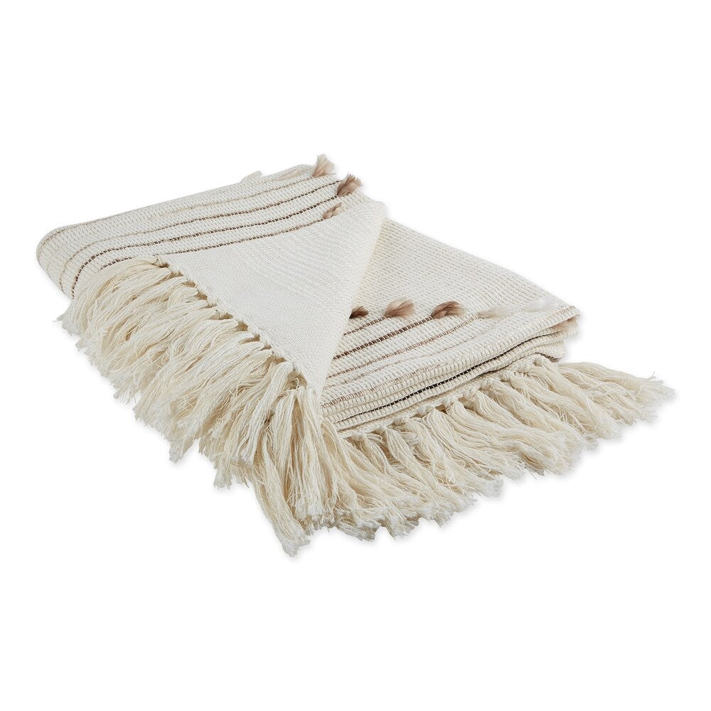 Porch & Den Crestridge Woven Cotton Throw